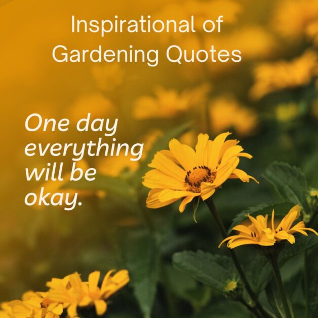 Inspirational of Gardening Quotes