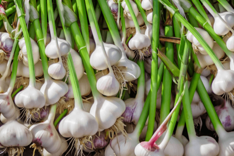 Grow Hardneck Garlic Bulbs at Home