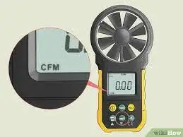 Anemometer is used to measure airflow.