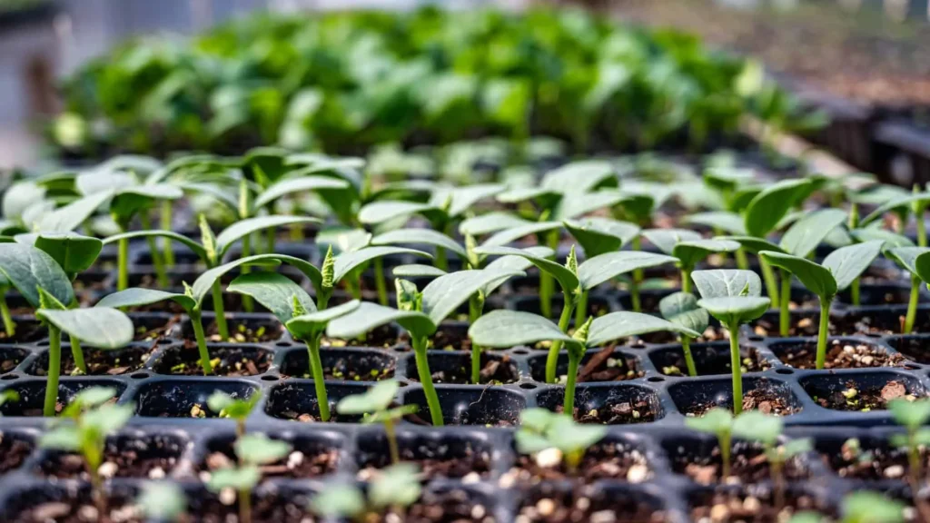How do grow lights and heat mats enhance plant growth?
