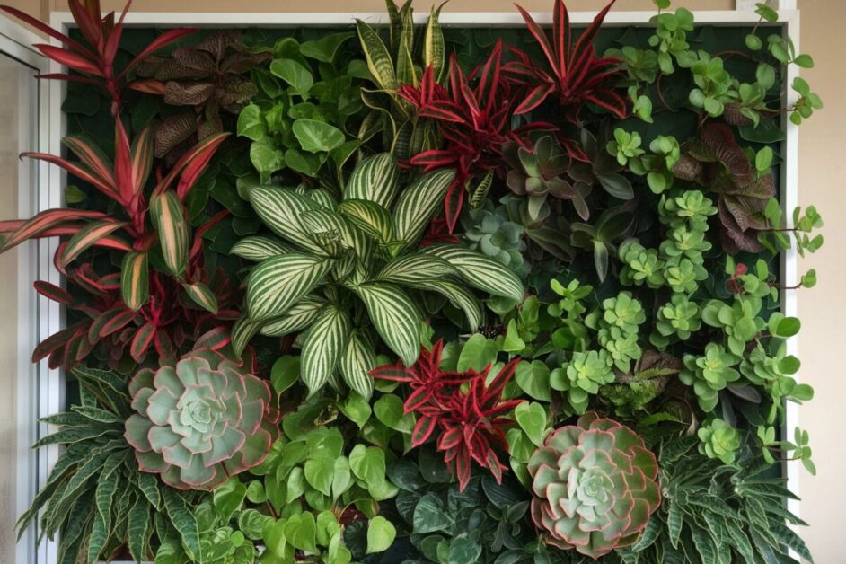 Lush Indoor Wall Gardens ideas