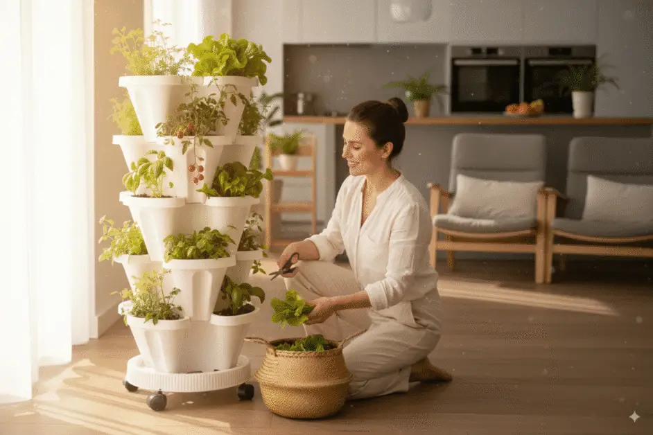 indoor tower garden