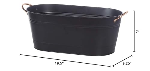 Panacea Bci Panacea Washtub Planter 16 16IN,Black,81429