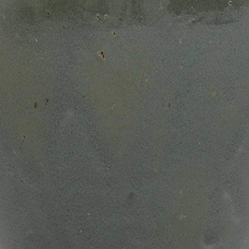 Sunnydaze Round Ceramic Planter - Set of 2 Indoor or Outdoor Plant Pots with Drainage Hole - 9