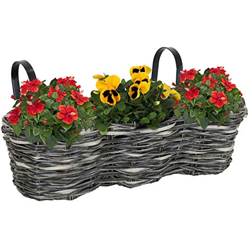 Sunnydaze Tri-Planter Review: Rail Planter Game-Changer!