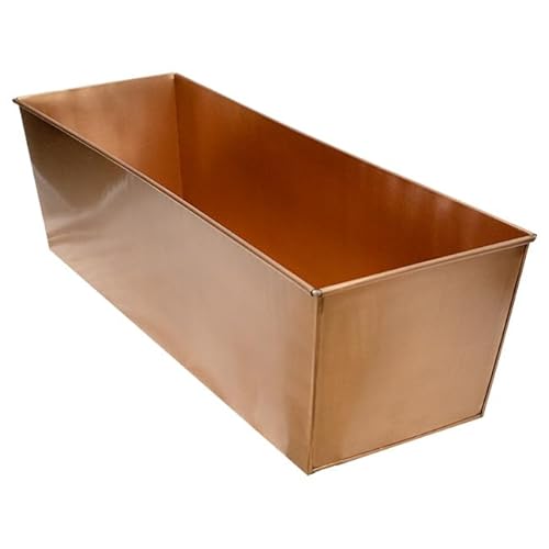Achla C-101 Solid Copper Flower Box